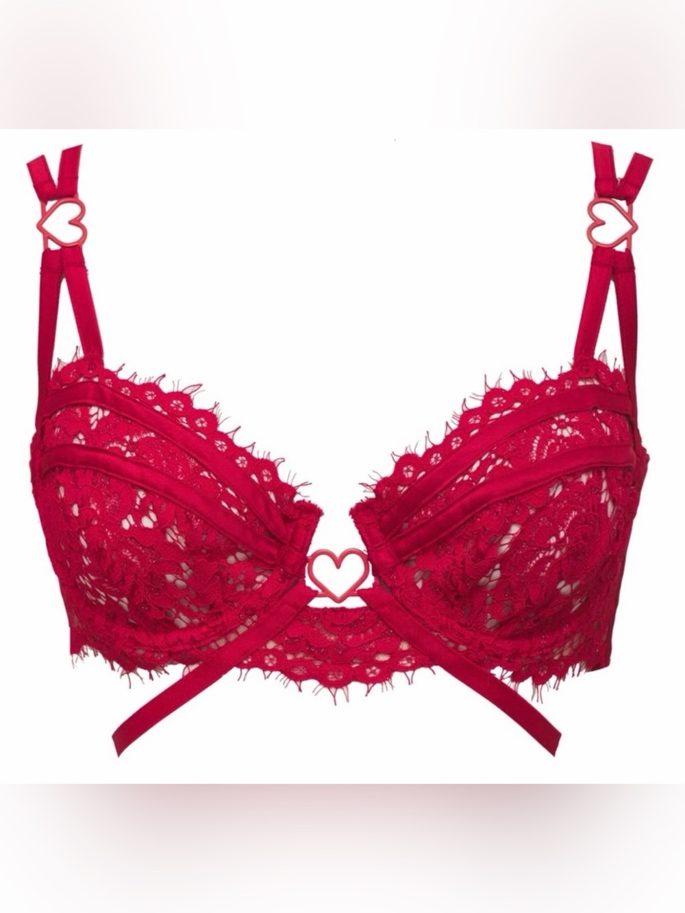 For Love and Lemons Heart Bra Size Small